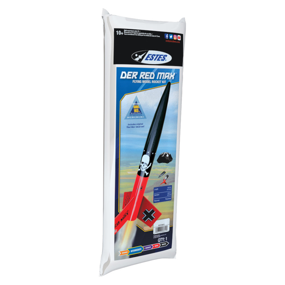 Estes Der Red Max Rocket Kit (Skill Level 1)