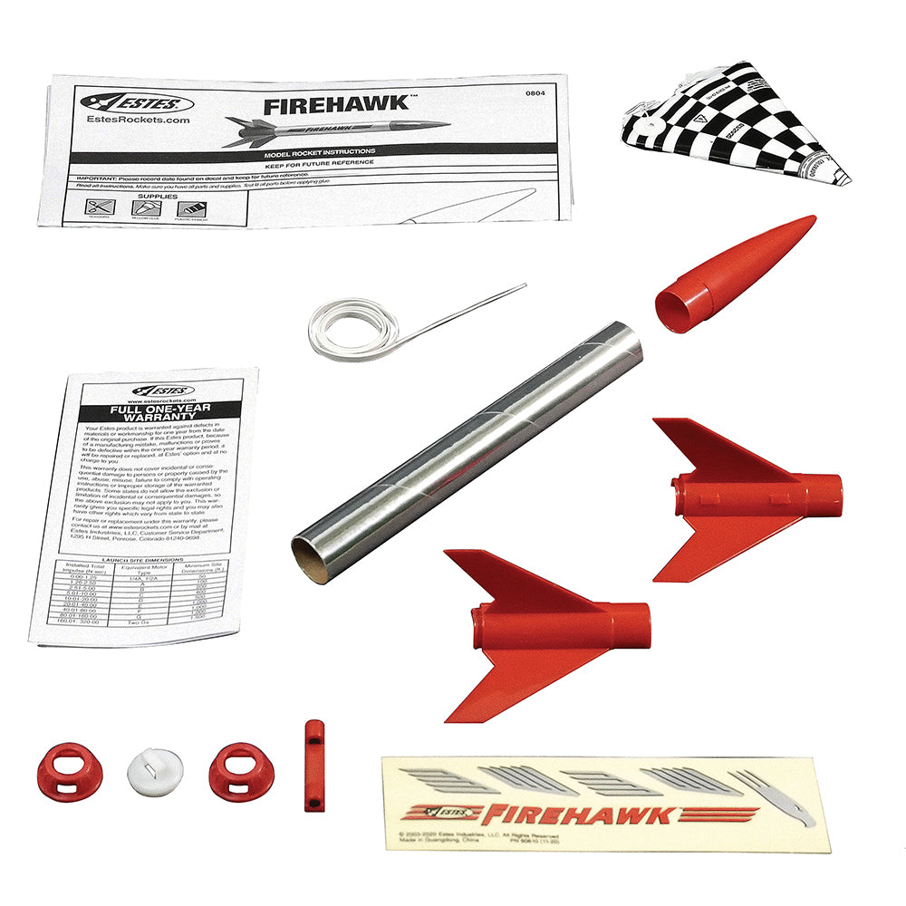 Estes Firehawk Kit E2X Easy-to-Assemble