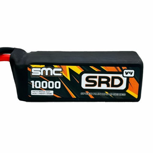 SMC Racing SRD-V4 14.8V-10000mAh-250C Speedrun pack