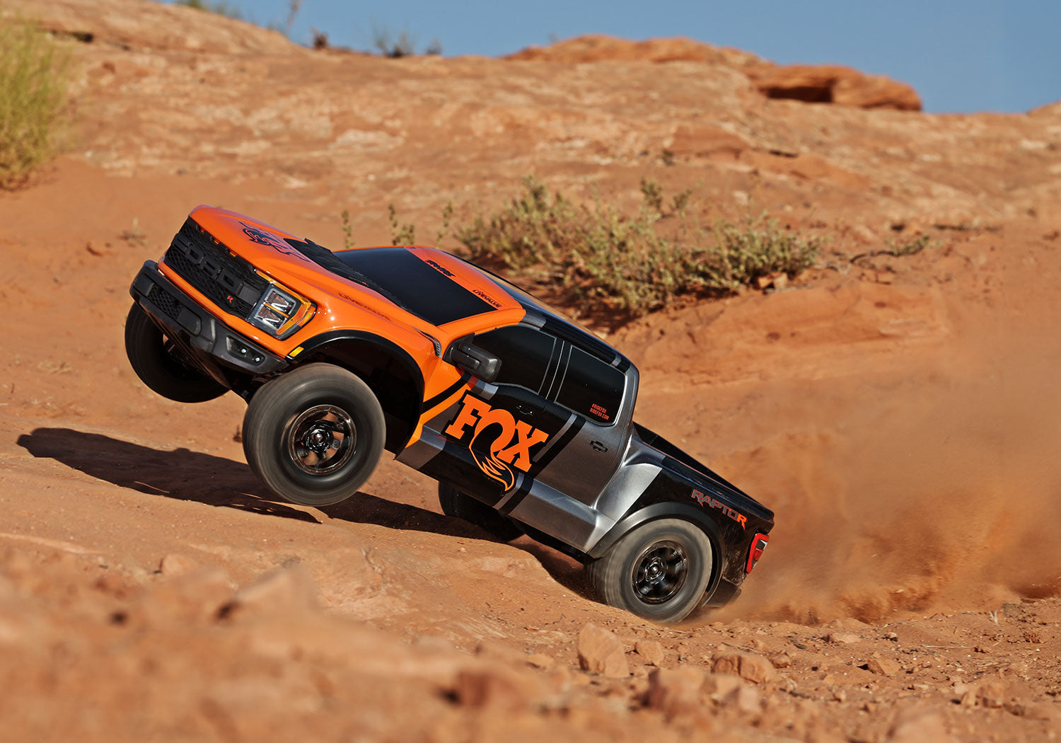Traxxas Ford Raptor R 4x4 Ultimate VXL Brushless RTR 1/10 4WD Truck (Fox SE) w/TQi 2.4GHz Radio