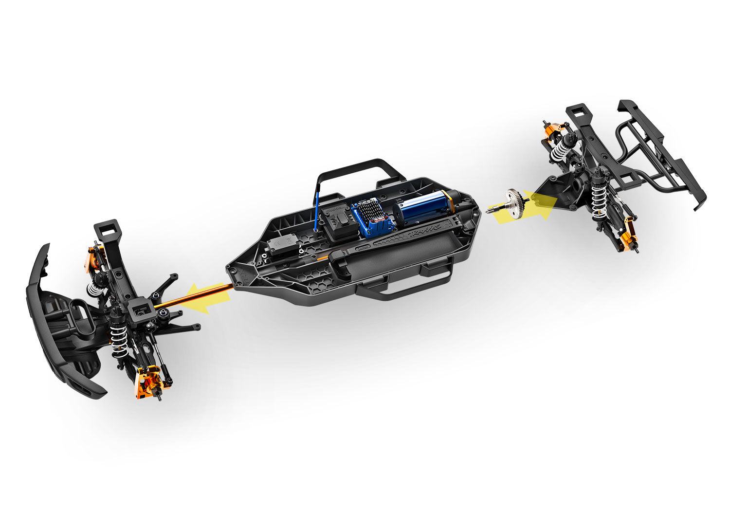 Traxxas Ford Raptor R 4X4 Ultimate VXL Brushless RTR 1/10 4WD Truck (Fox 1) w/TQi 2.4GHz Radio