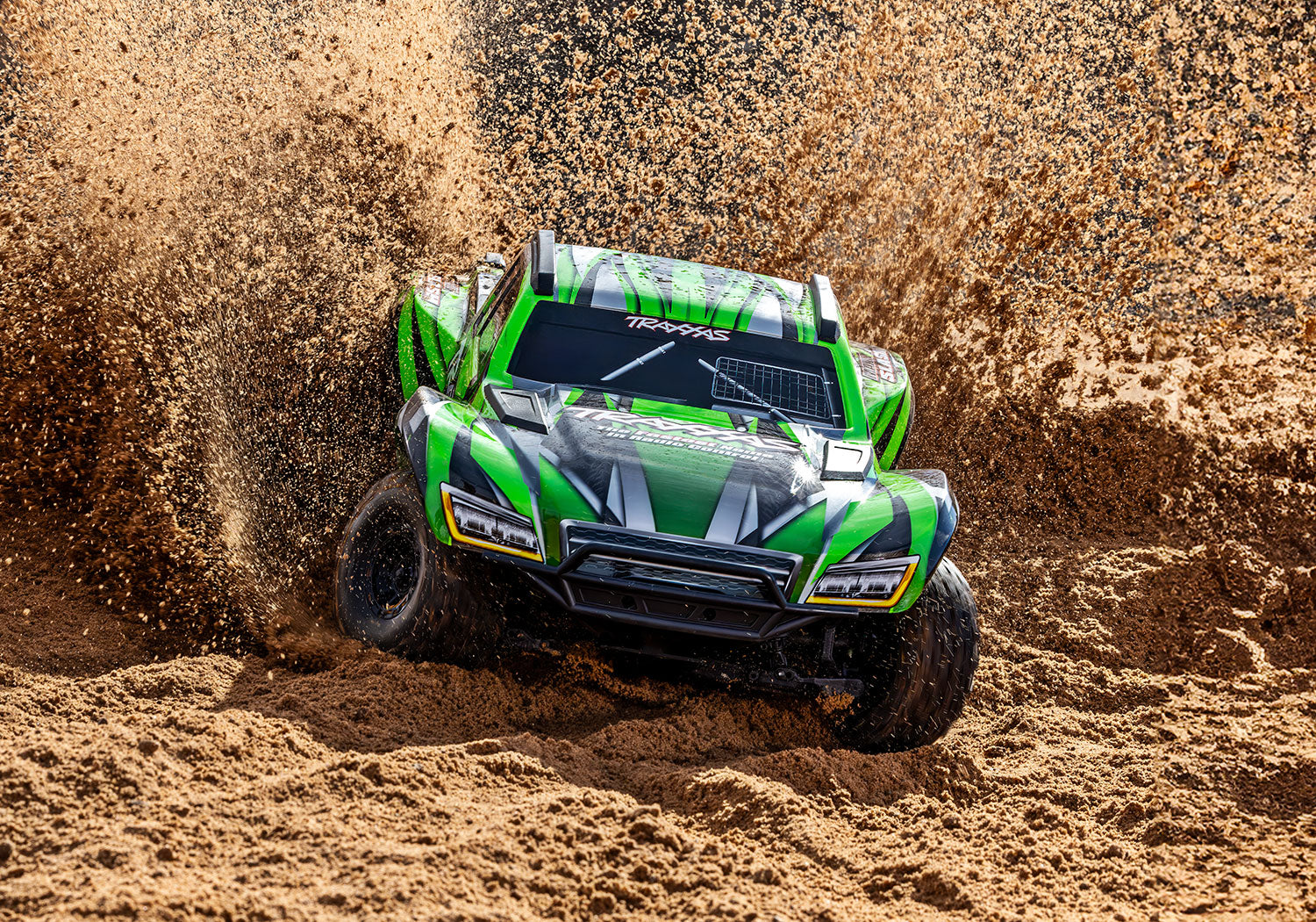 Traxxas Maxx Slash 6S 1/10 RTR 4X4 Brushless Short Course Truck (Green) w/TQi 2.4GHz Radio & Link Module