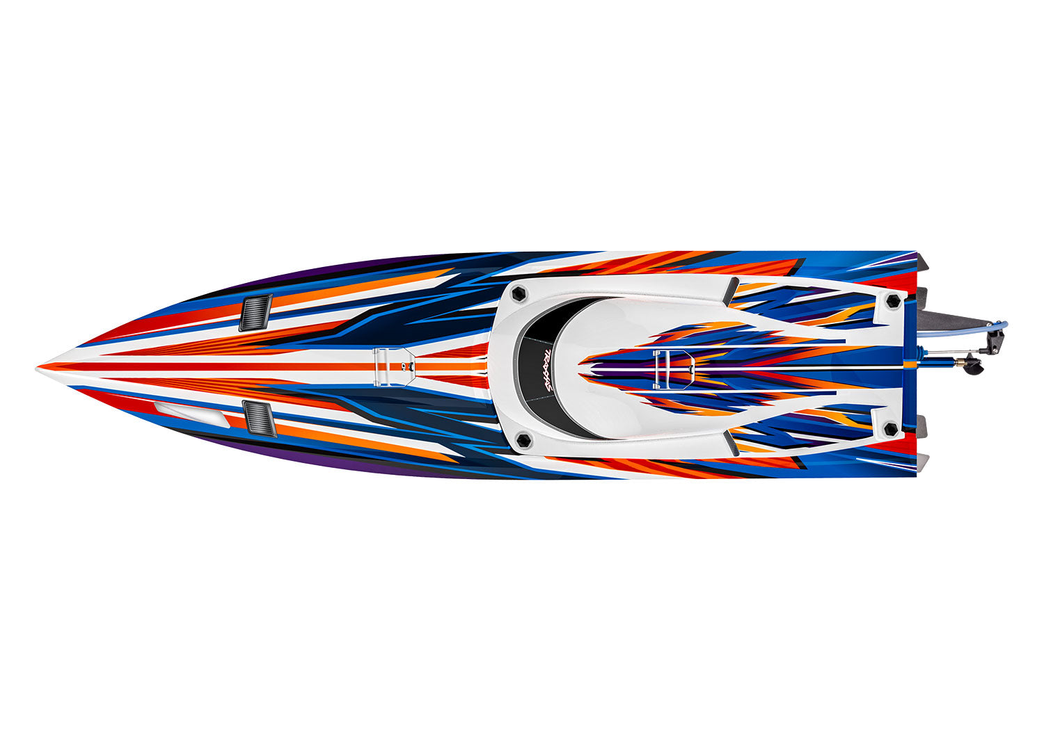 Traxxas Spartan SR Brushless 36" Boat W/Tqi 2.4Ghz Orange