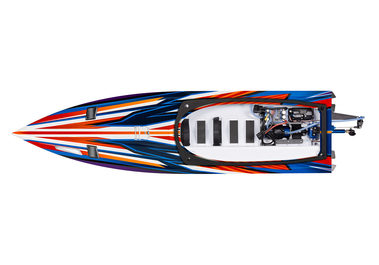 Traxxas Spartan SR Brushless 36" Boat W/Tqi 2.4Ghz Orange