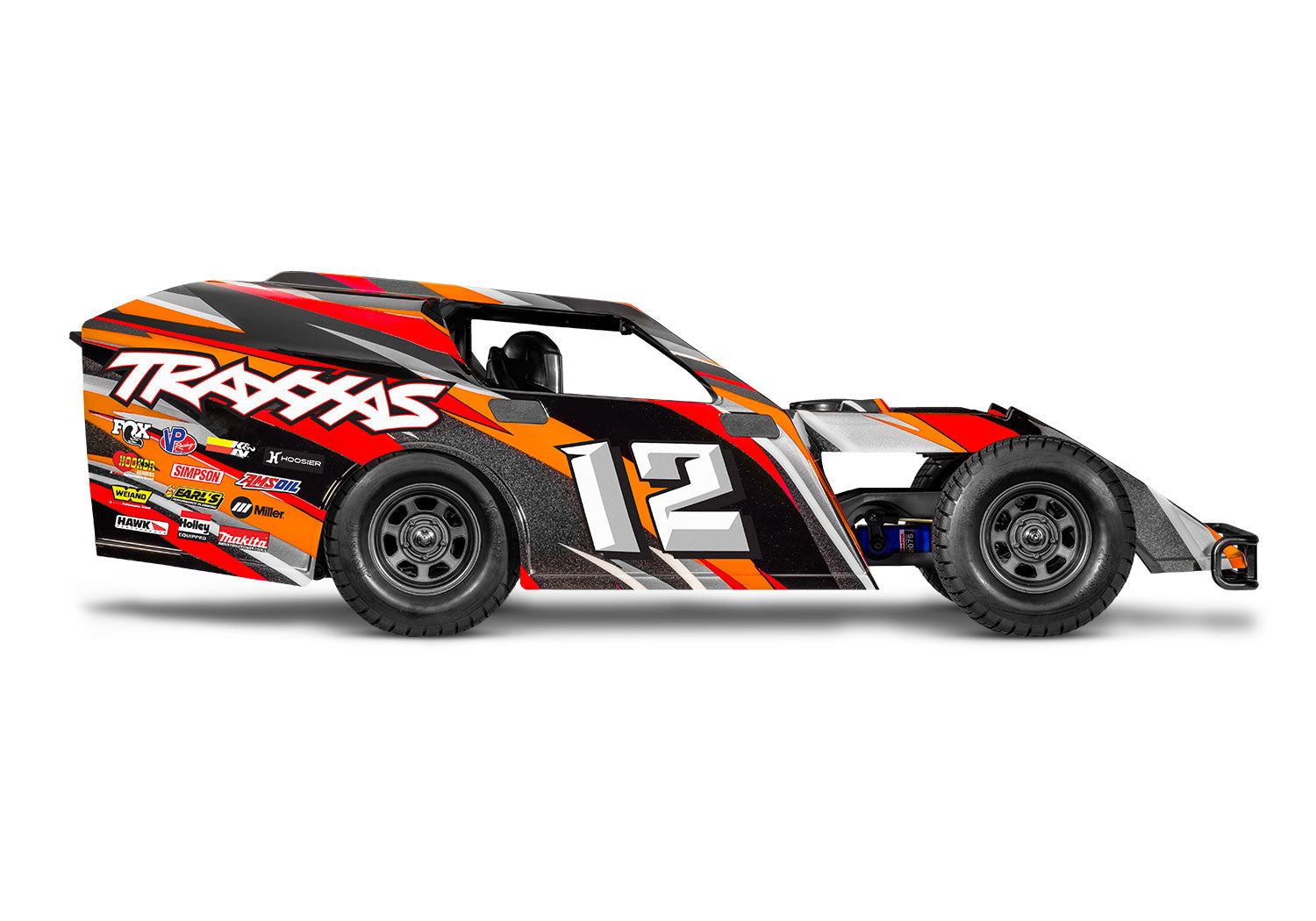 Traxxas Slash® Modified 1/10 RTR 2WD Dirt Oval Racer (Orange) w/TQ 2.4Ghz Radio