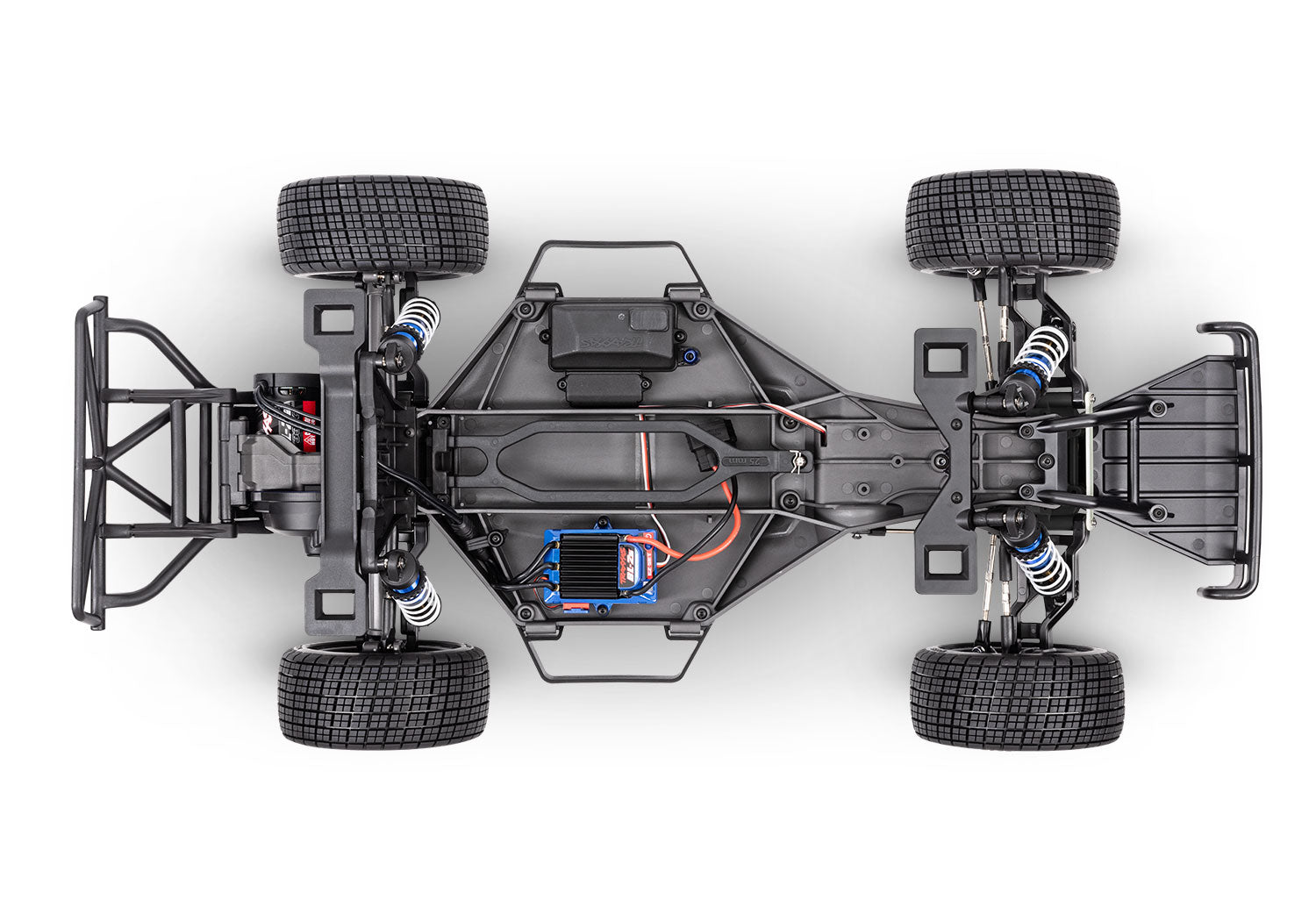 Traxxas Slash® Late Model 1/10 RTR 2WD Dirt Oval Racer (Fox) w/TQ 2.4Ghz Radio