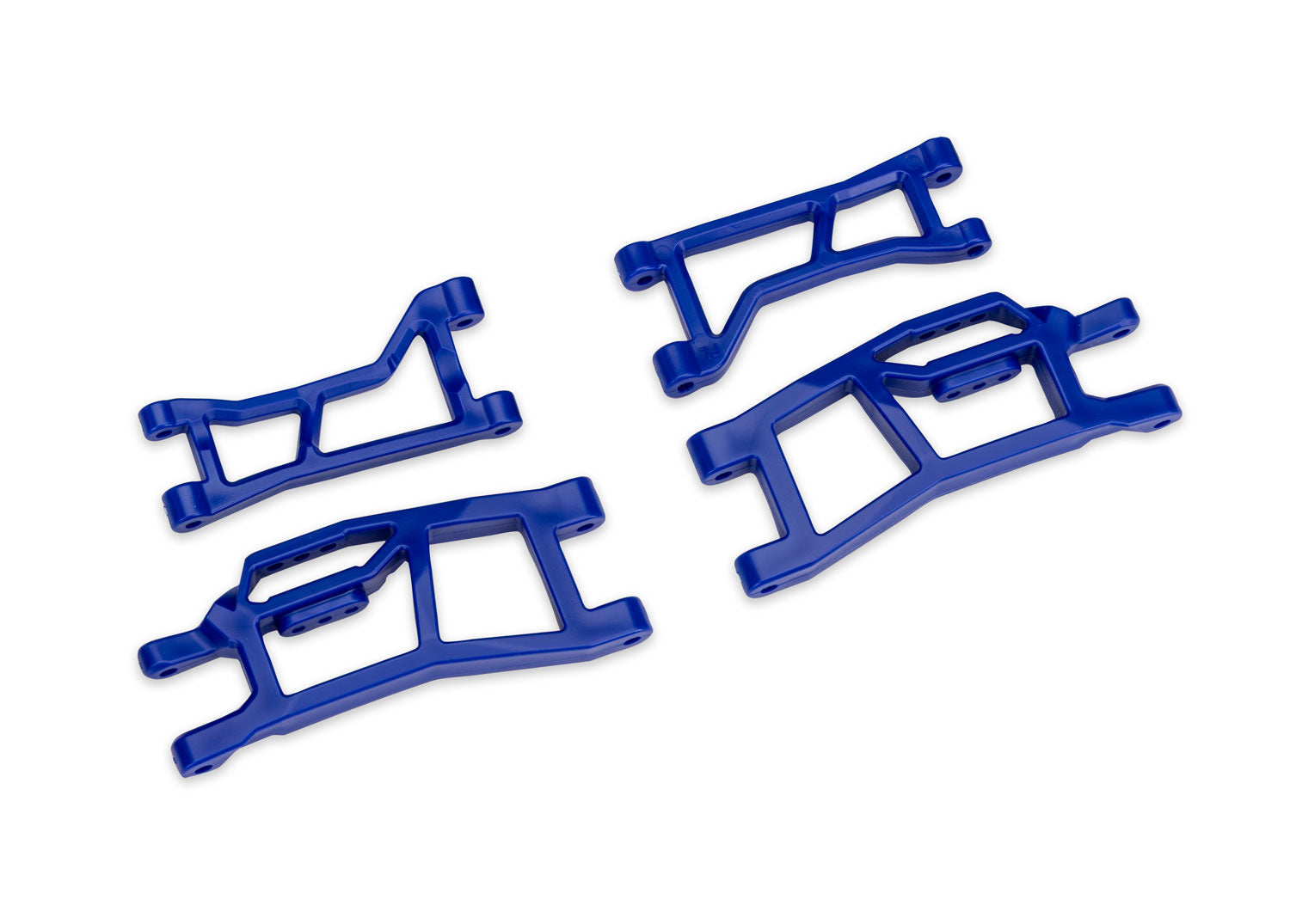 Traxxas Mini XRT/Maxx Upper & Lower Suspension Arm (4) (Blue)