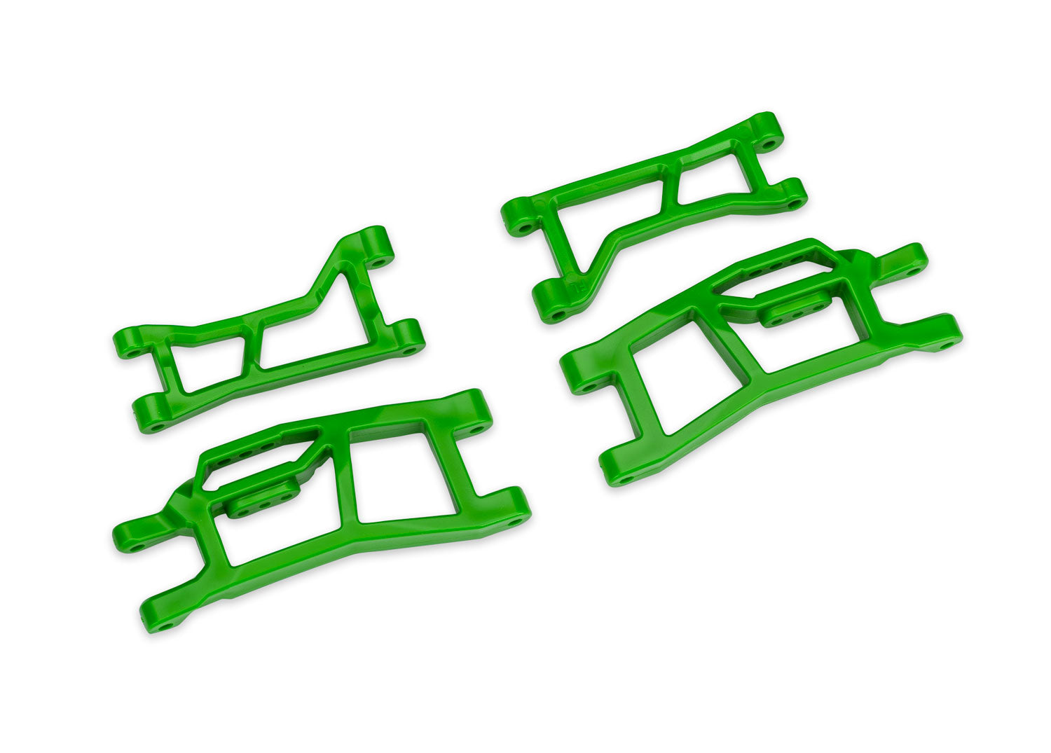Traxxas Mini XRT/Maxx Upper & Lower Suspension Arm (4) (Green)