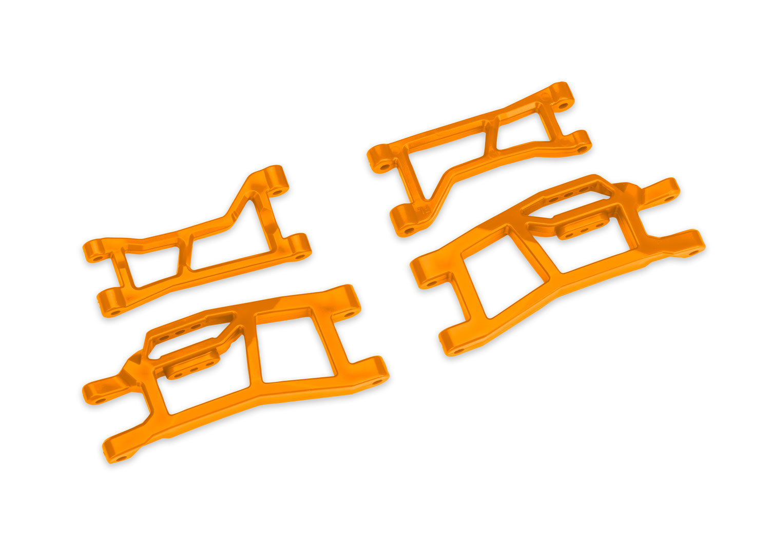 Traxxas Mini XRT/Maxx Upper & Lower Suspension Arm (4) (Orange)
