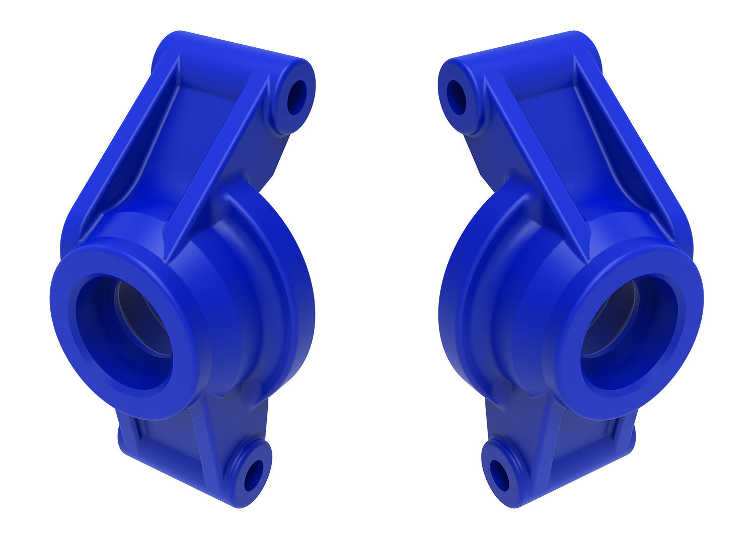 TRAXXAS Mini Maxx Carriers, stub axle (blue) (rear) (left & right)