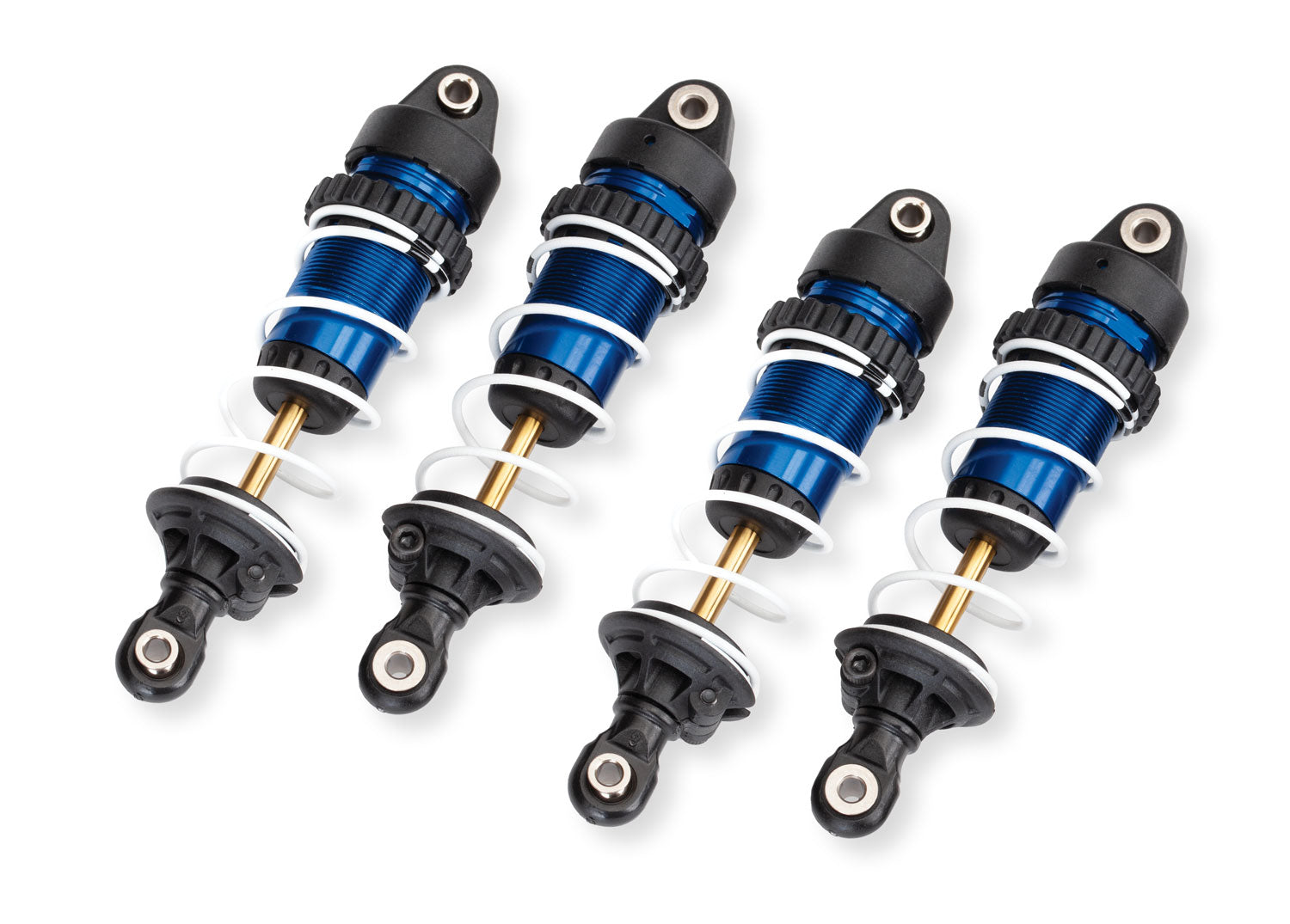 Traxxas Mini Maxx Aluminum GTR Shock Set (Blue) (4)