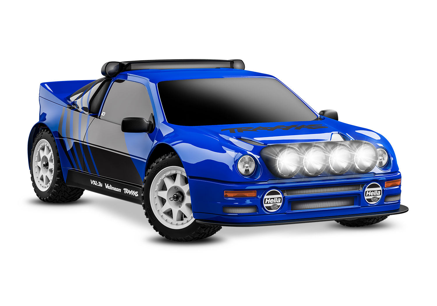 Traxxas Mini Rally VXL Ford RS200 (Blue)