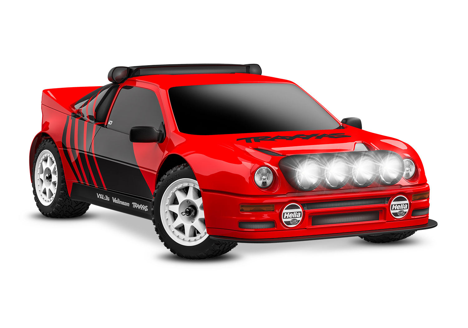 Traxxas Mini Rally VXL Ford RS200 (Red)