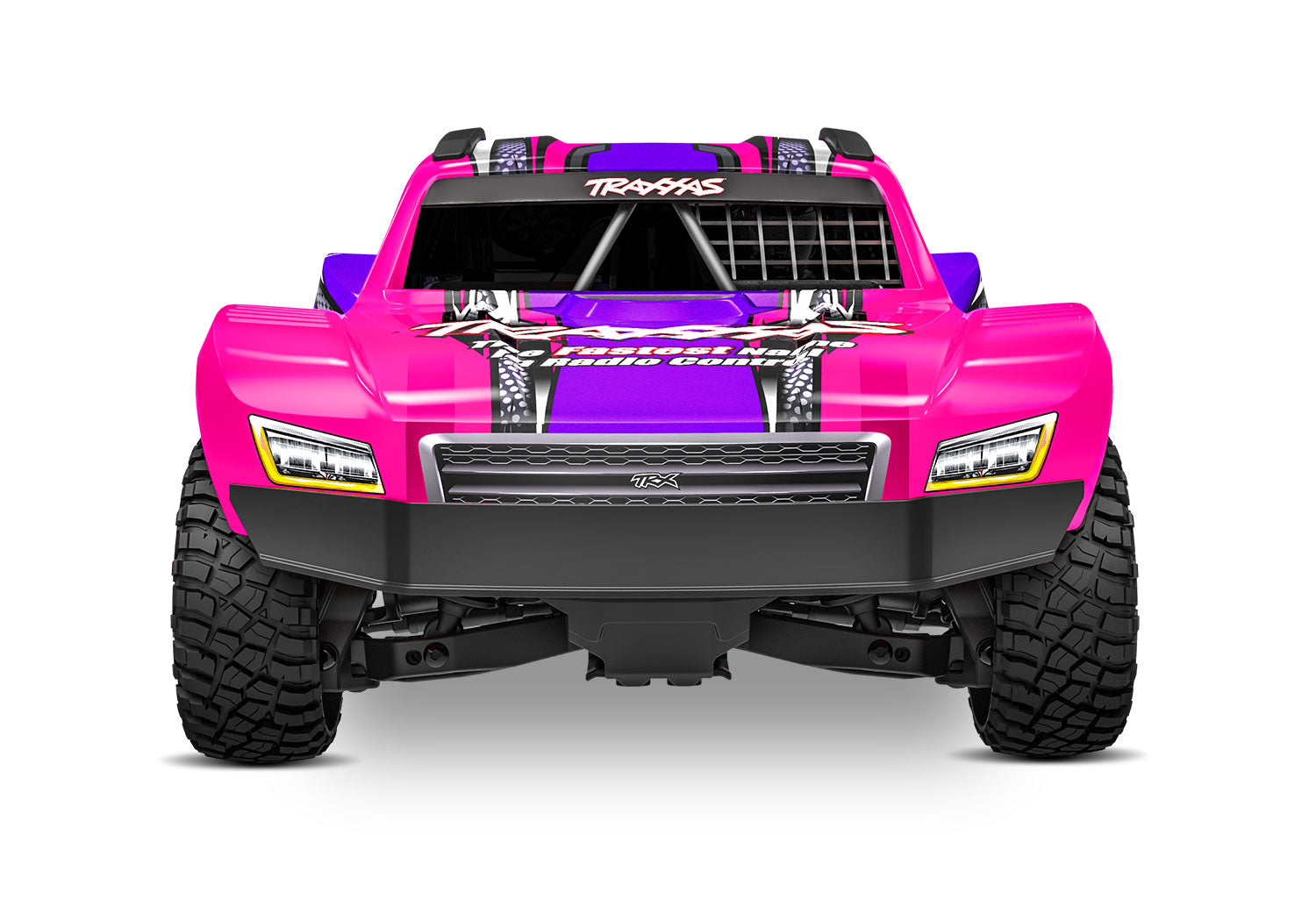 Traxxas Mini Slash® Brushless 1/16 4WD RTR Short Course Truck (Pink) w/TQ™ 2.4Ghz Radio, Battery
