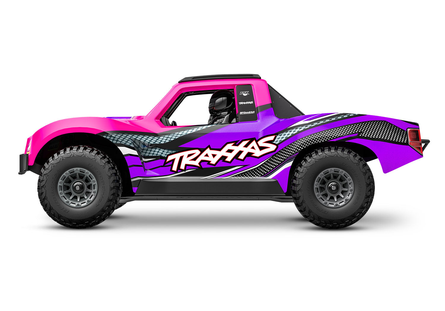 Traxxas Mini Slash® Brushless 1/16 4WD RTR Short Course Truck (Pink) w/TQ™ 2.4Ghz Radio, Battery