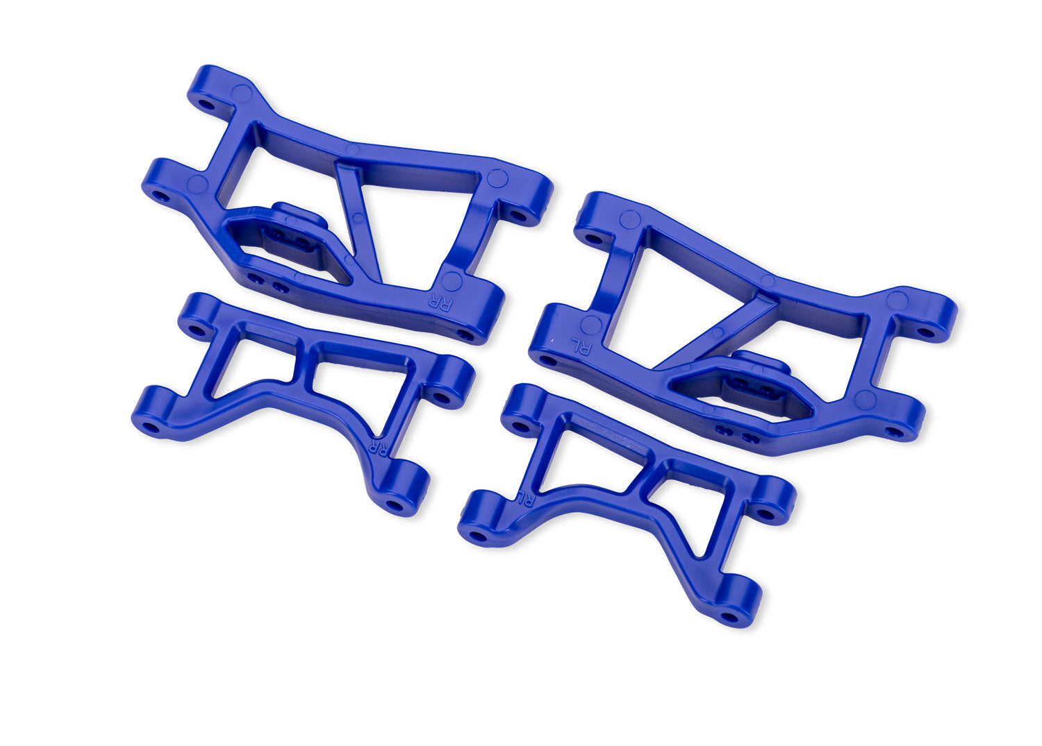 Traxxas Mini Slash 4X4 Blue Rear Upper & Lower Suspension Arms (L&R)