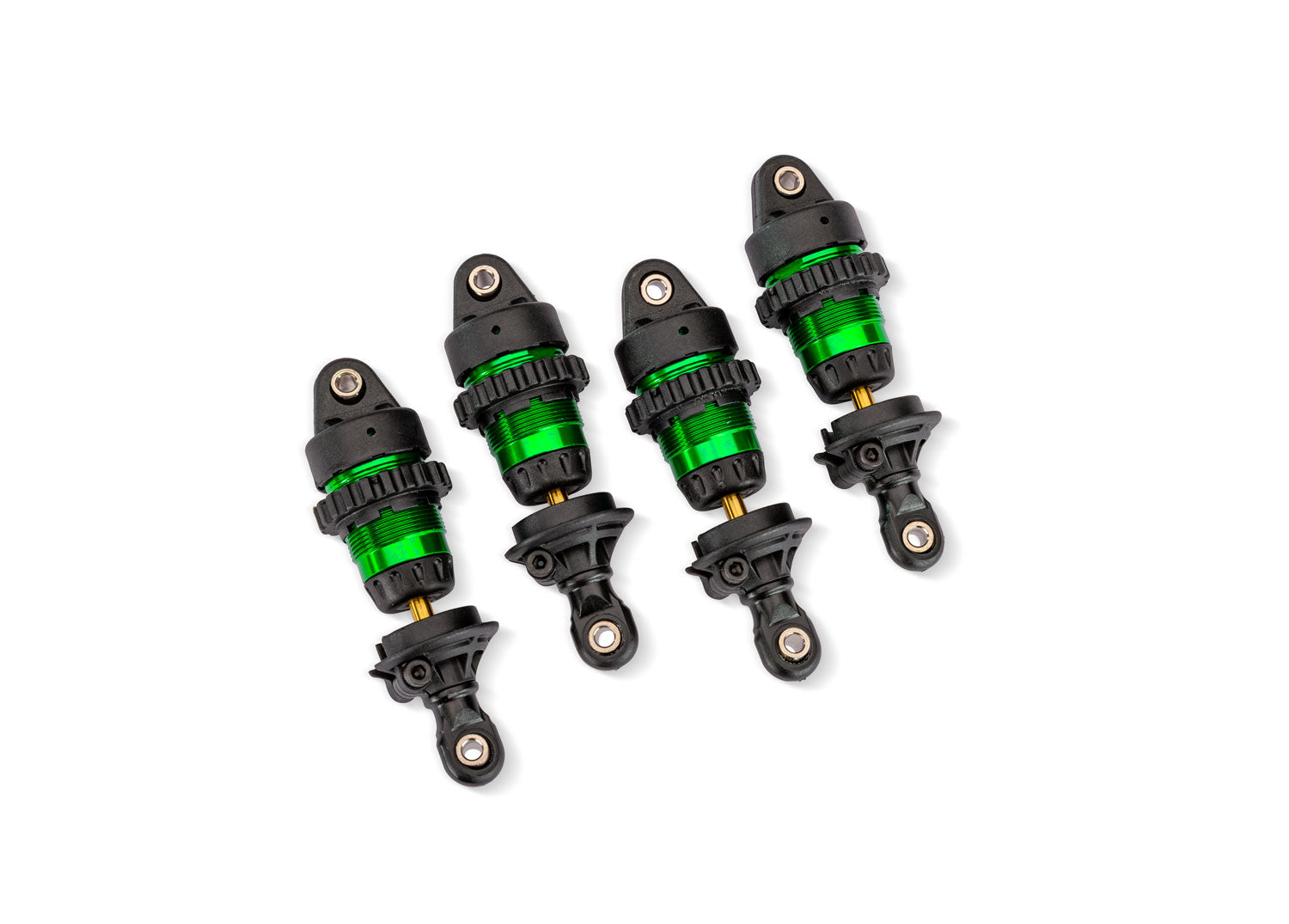 Traxxas Mini Slash Aluminum GTR Shock Set (Green) (4)