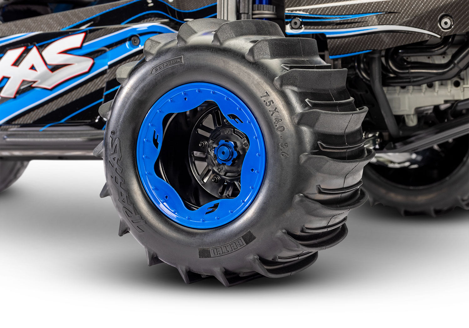 Traxxas Funco® Pro Scale® 2WD Brushless RTR Sand Car (Blue) w/TQi 2.4GHz Radio, Link Module & TSM