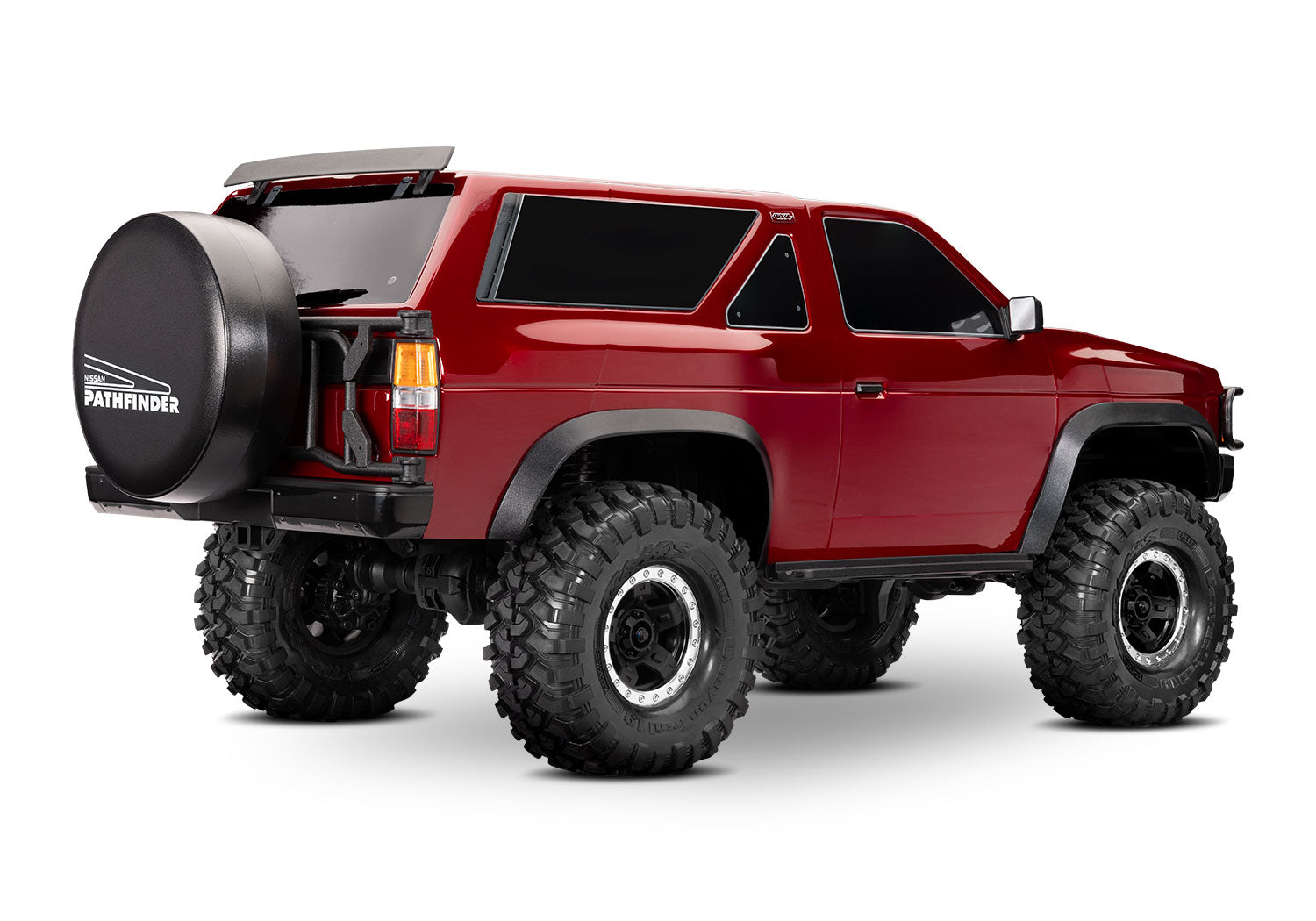 Traxxas TRX-4® 1/10 Trail Crawler Truck Nissan Pathfinder Clipless Body (Red) w/TQi™ 2.4GHz Radio (Copy)