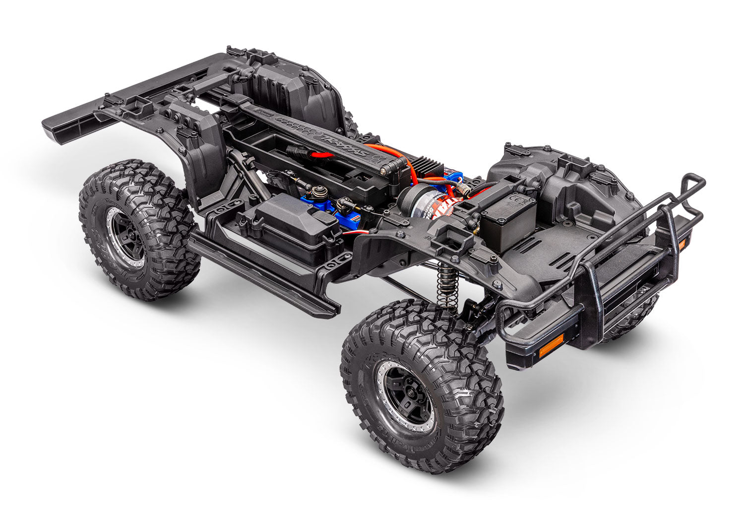 Traxxas TRX-4® 1/10 Trail Crawler Truck Nissan Pathfinder Clipless Body (Silver) w/TQi™ 2.4GHz Radio