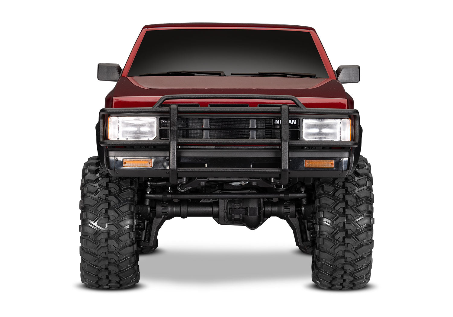 Traxxas TRX-4® 1/10 Trail Crawler Truck Nissan Pathfinder Clipless Body (Red) w/TQi™ 2.4GHz Radio (Copy)