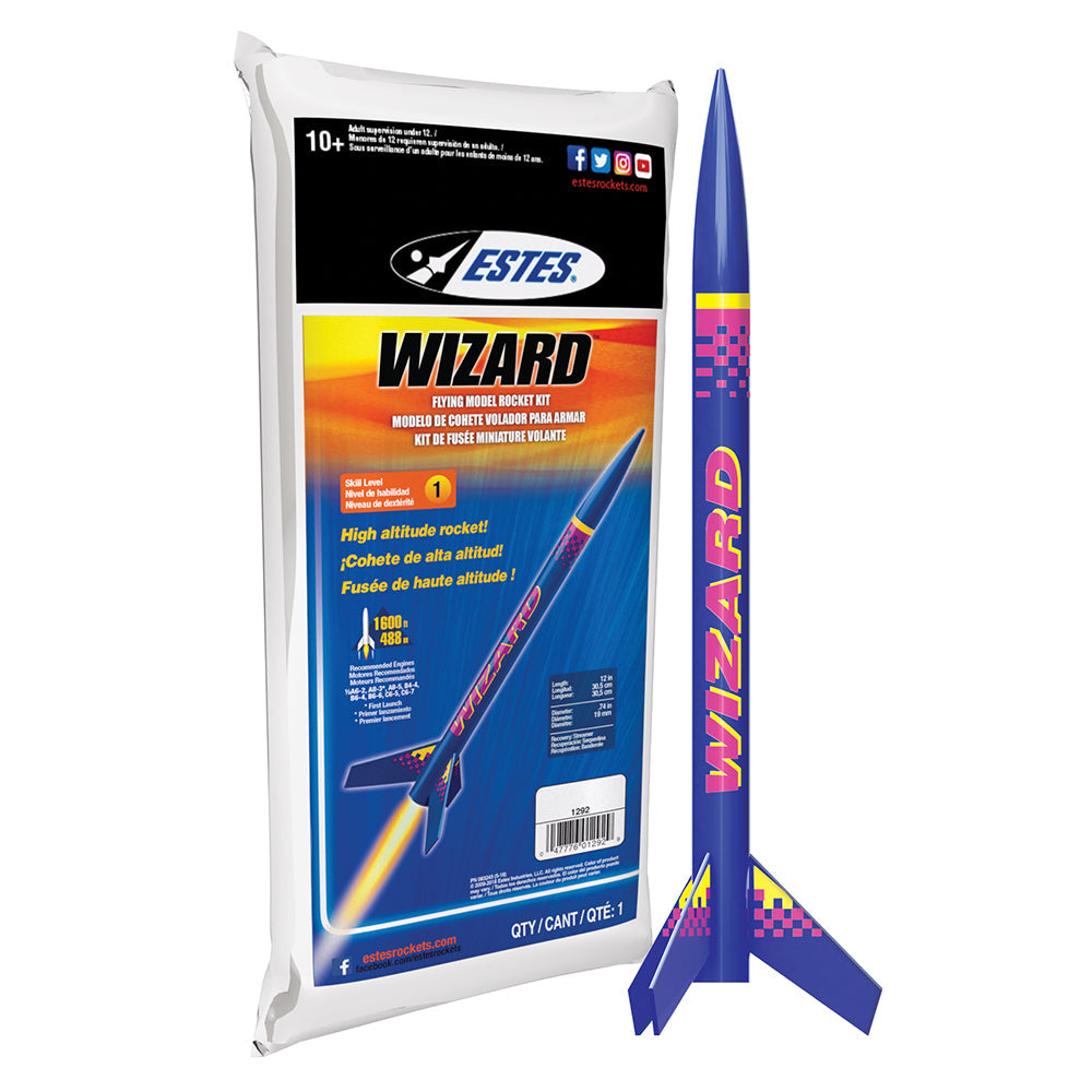 Estes Intermediate Wizard Model Rocket Kit