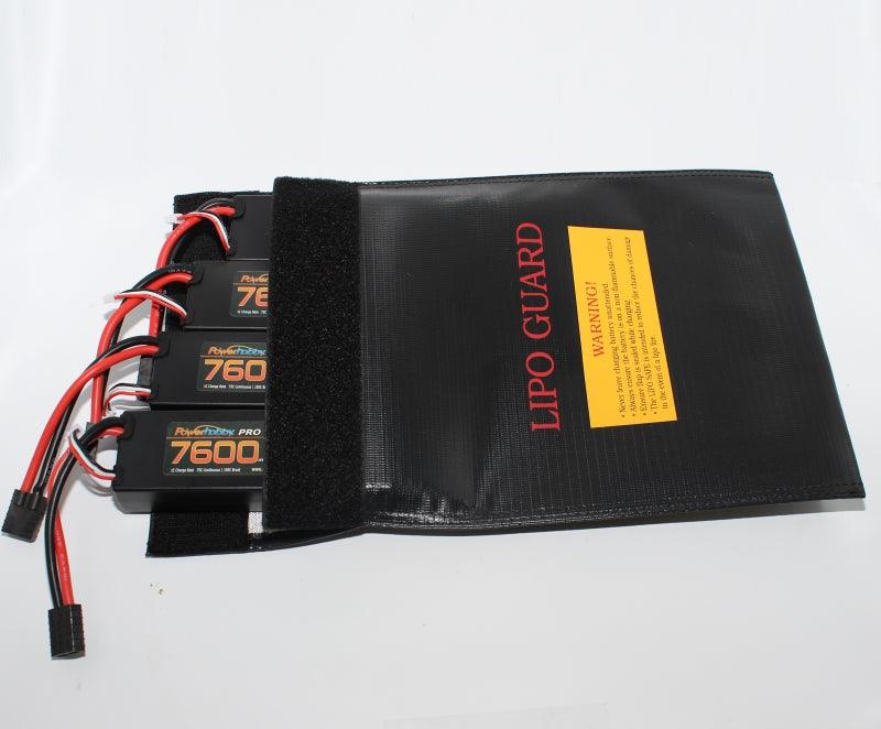 PowerHobby RC Lipo Battery Fire Resistant Saftey Safe Charge Charging Sack Bag Large
