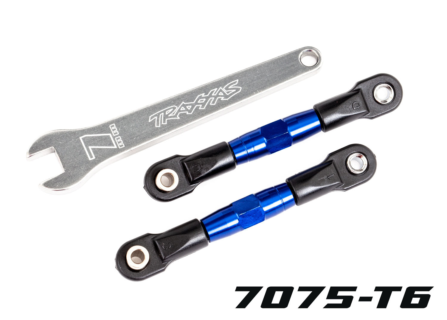 Traxxas Camber links, rear (TUBES Blue-anodized, 7075-T6 aluminum
