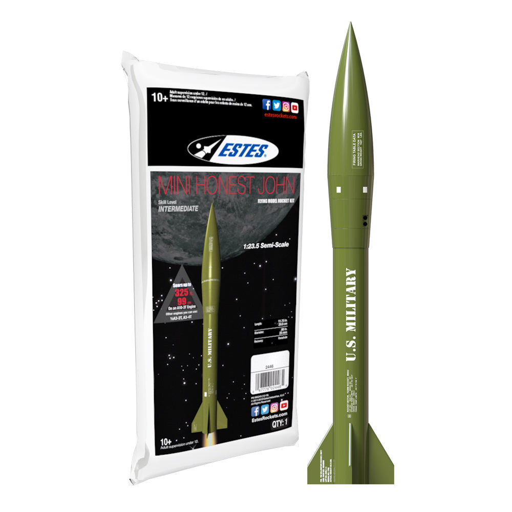 Estes Mini Honest John Rocket Kit Skill Level 1