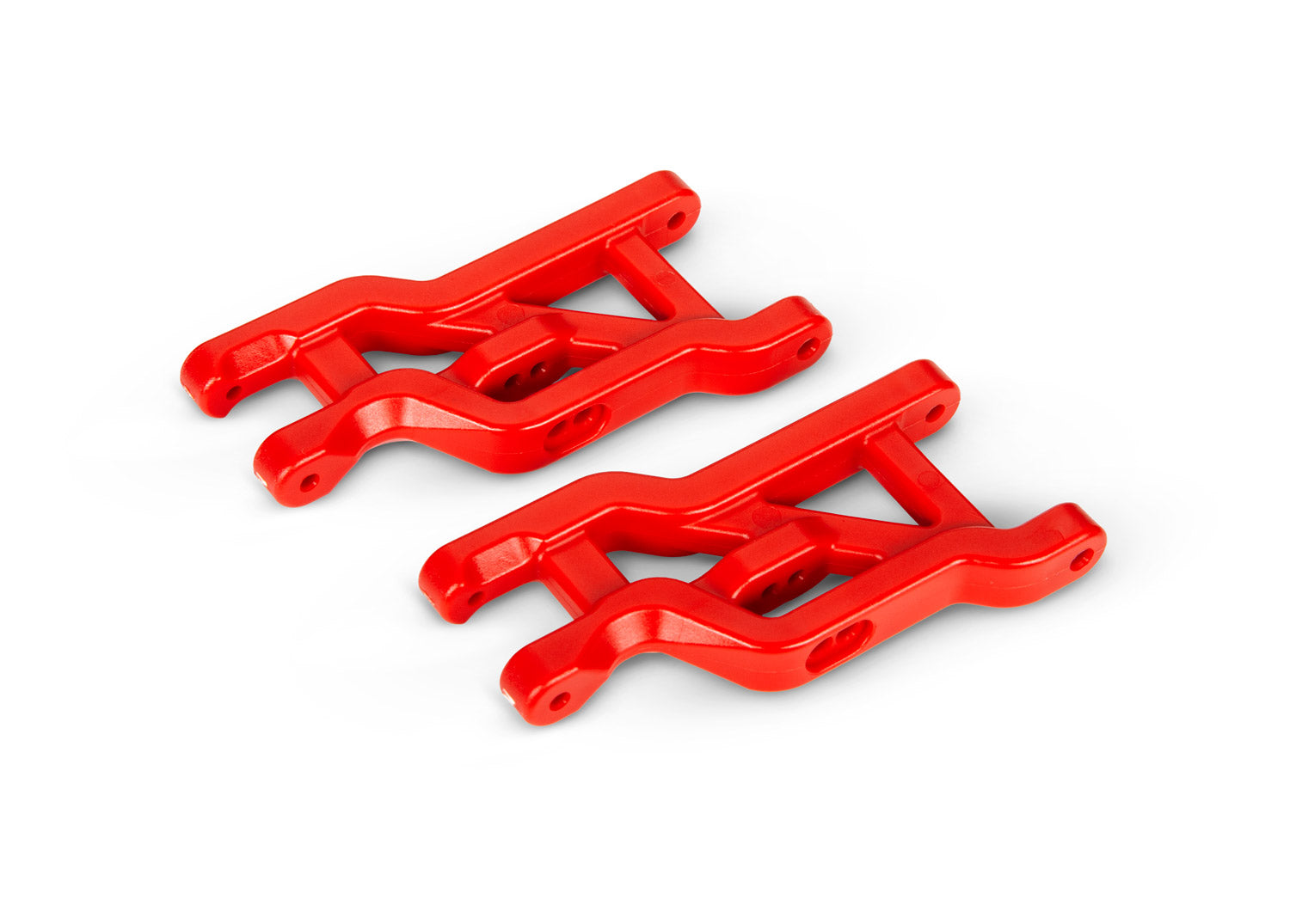 Traxxas Front Heavy Duty Suspension Arms (Red) (2)