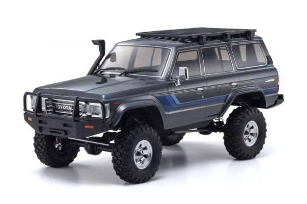 Kyosho KC10 Toyota Land Cruiser 60 1/10 4WD ReadySet Brushed Rock Crawler (Grey) w/Syncro KT-231P+ 2.4GHz Radio