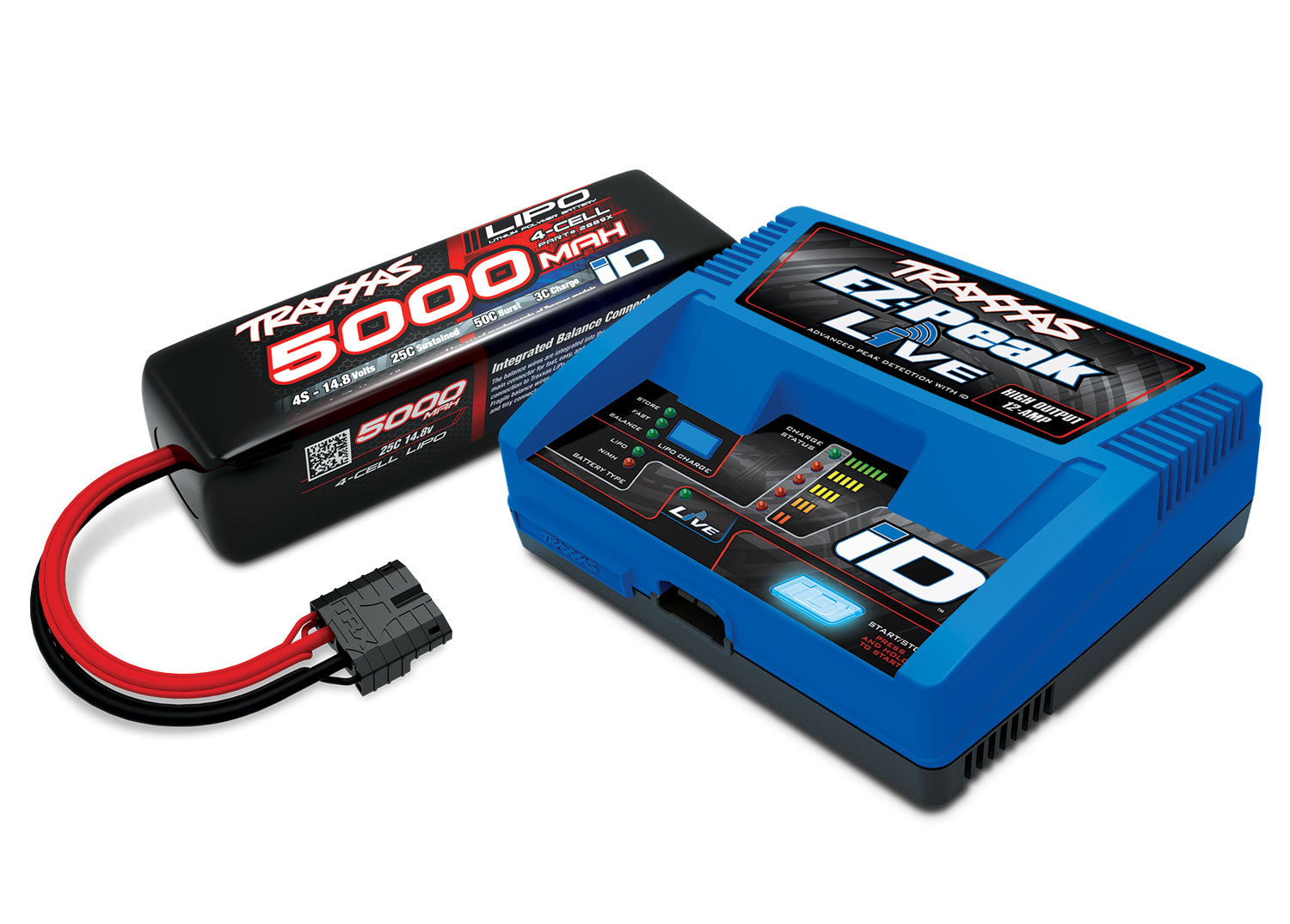 Traxxas EZ-Peak Live 4S "Completer Pack" Battery Charger w/One Power Cell Battery (5000mAh)