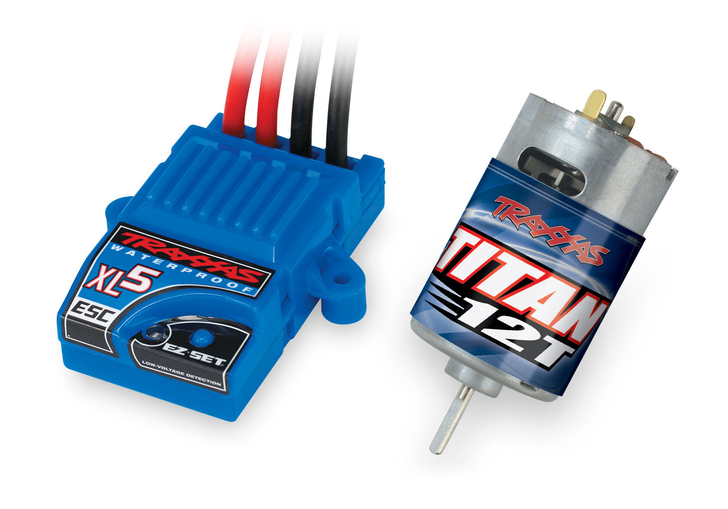 Traxxas Rustler 2WD XL-5 w/Battery (RED)