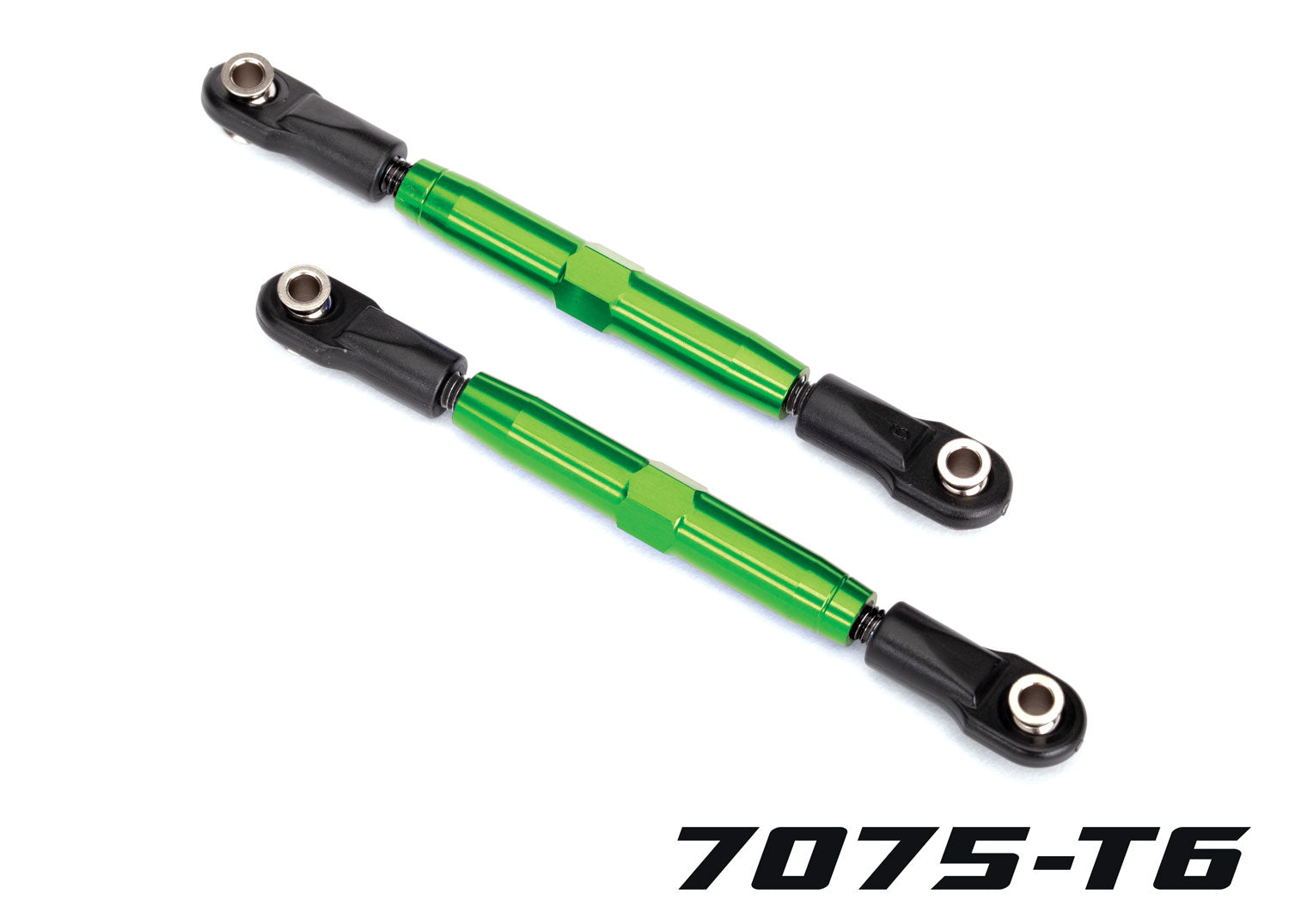 Traxxas Aluminum 39mm Camber Link Turnbuckle (Green) (2)