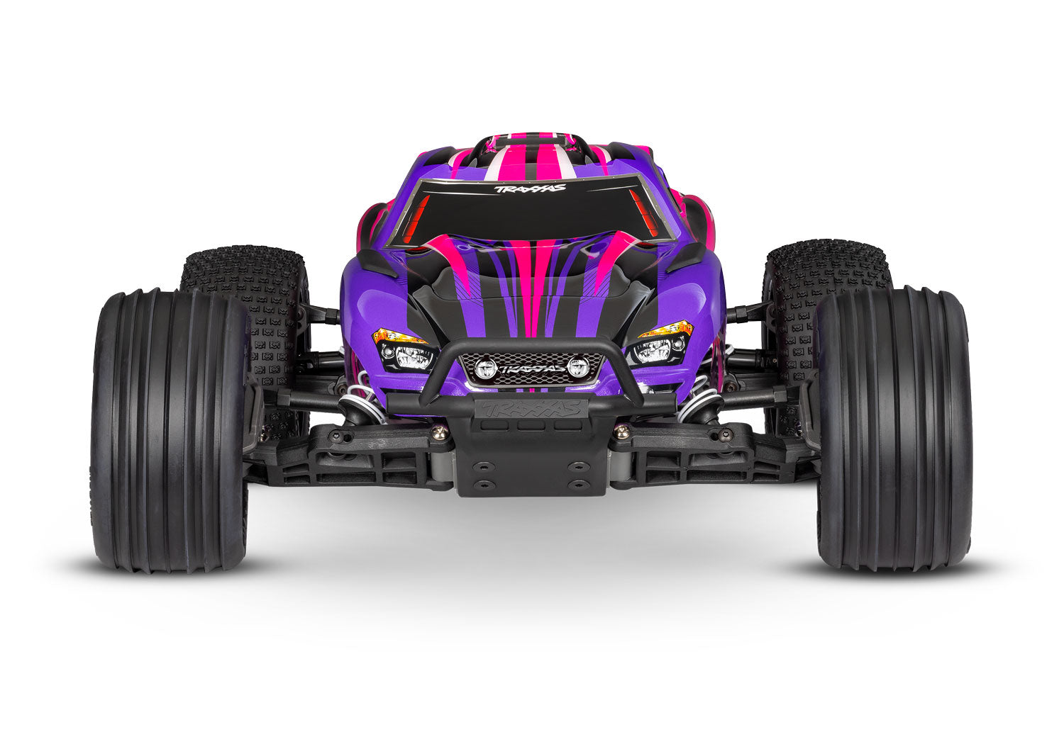 Traxxas Rustler HD 1/10 RTR 2WD Electric Stadium Truck (Pink) w/XL-5 ESC, TQ 2.4GHz Radio, Battery & USB-C Charger