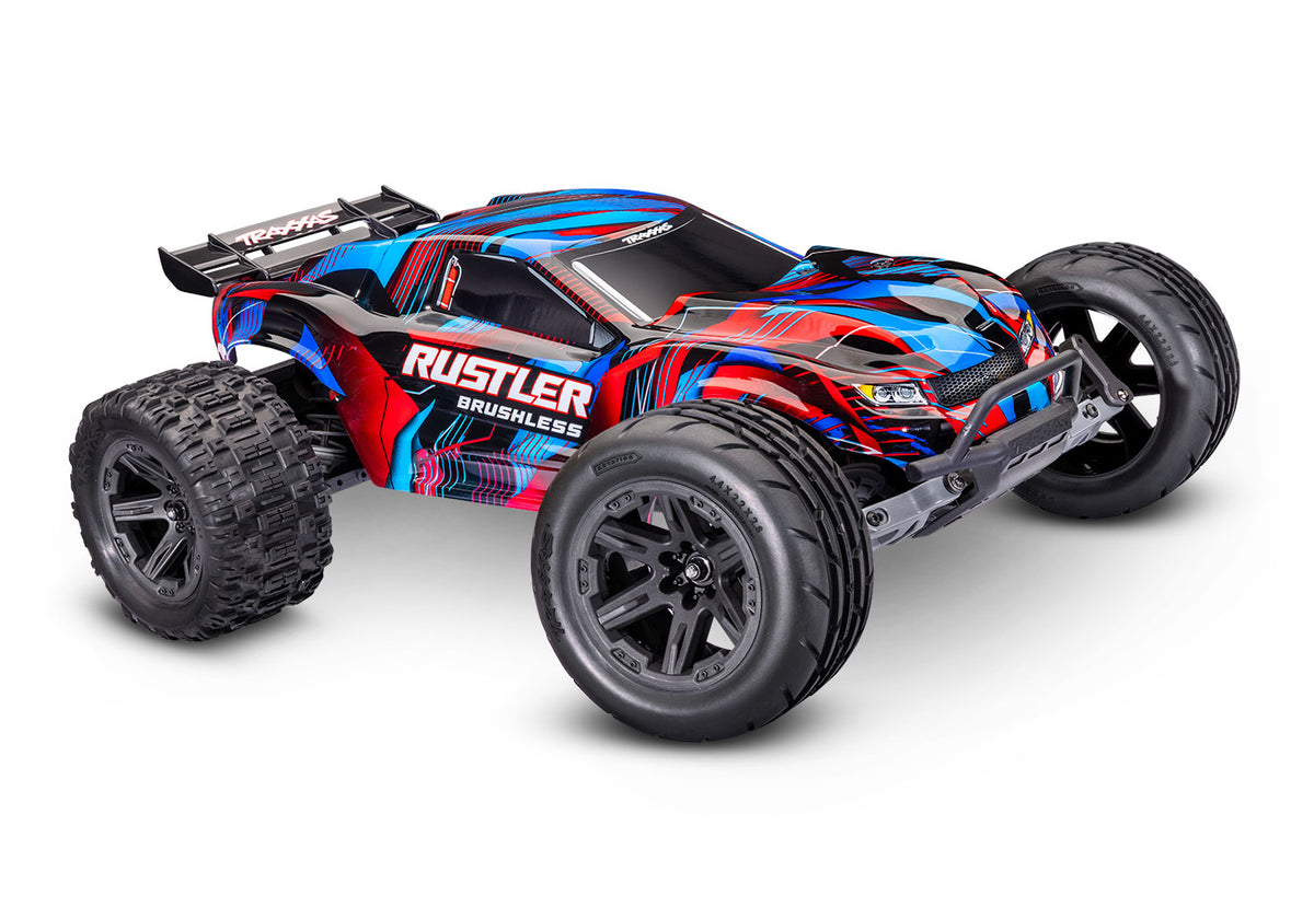 Traxxas Rustler VX3 1/10 RTR 2WD Brushless stadium truck (Red)