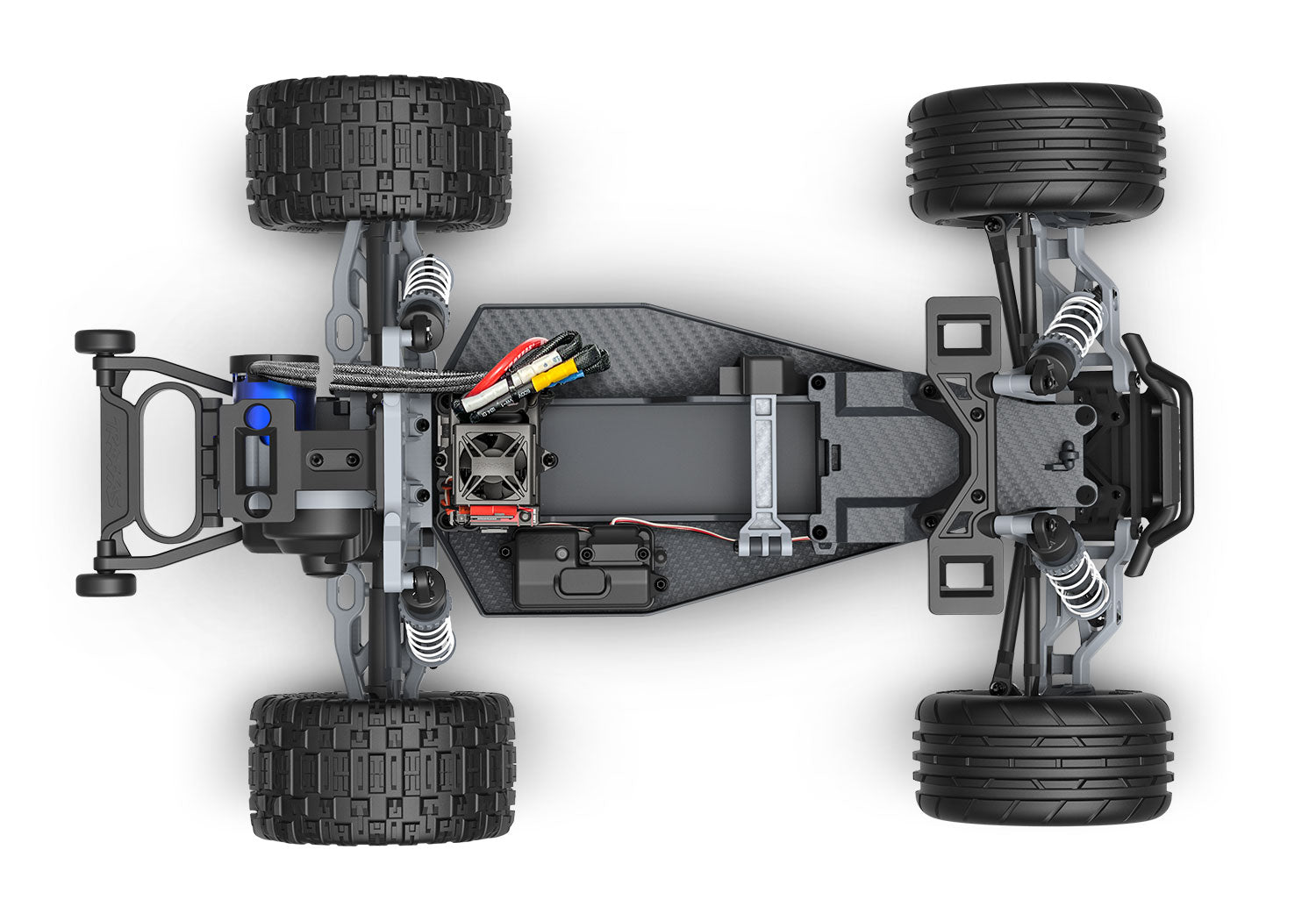 Traxxas Rustler VX3 1/10 RTR 2WD Brushless stadium truck (40TH) w/VX3 ESC, TQi™ Sport 2.4GHz Radio & TSM (Copy)