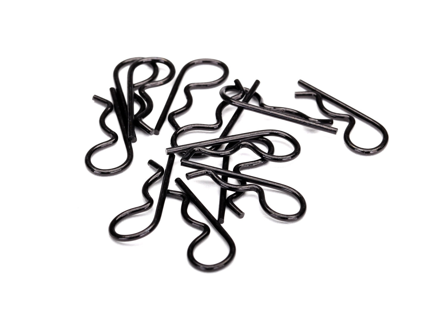 Traxxas Heavy Duty Body Clips (Black) (12)