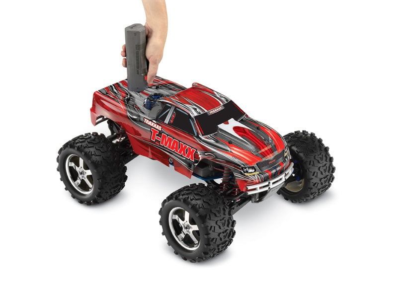 Traxxas T-Maxx 3.3 4WD RTR Nitro Monster Truck (Blue) w/TQi, TSM, Telemetry, Battery & DC Charger
