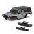 INJORA ABS Hard Top Body With Bumpers For 155mm 1/18 TRX4M (Silver)