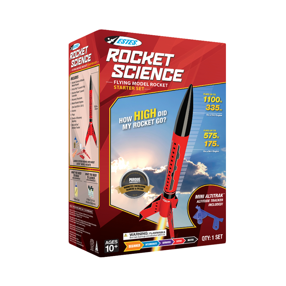 Estes Rocket Science Model Rocket Starter Kit