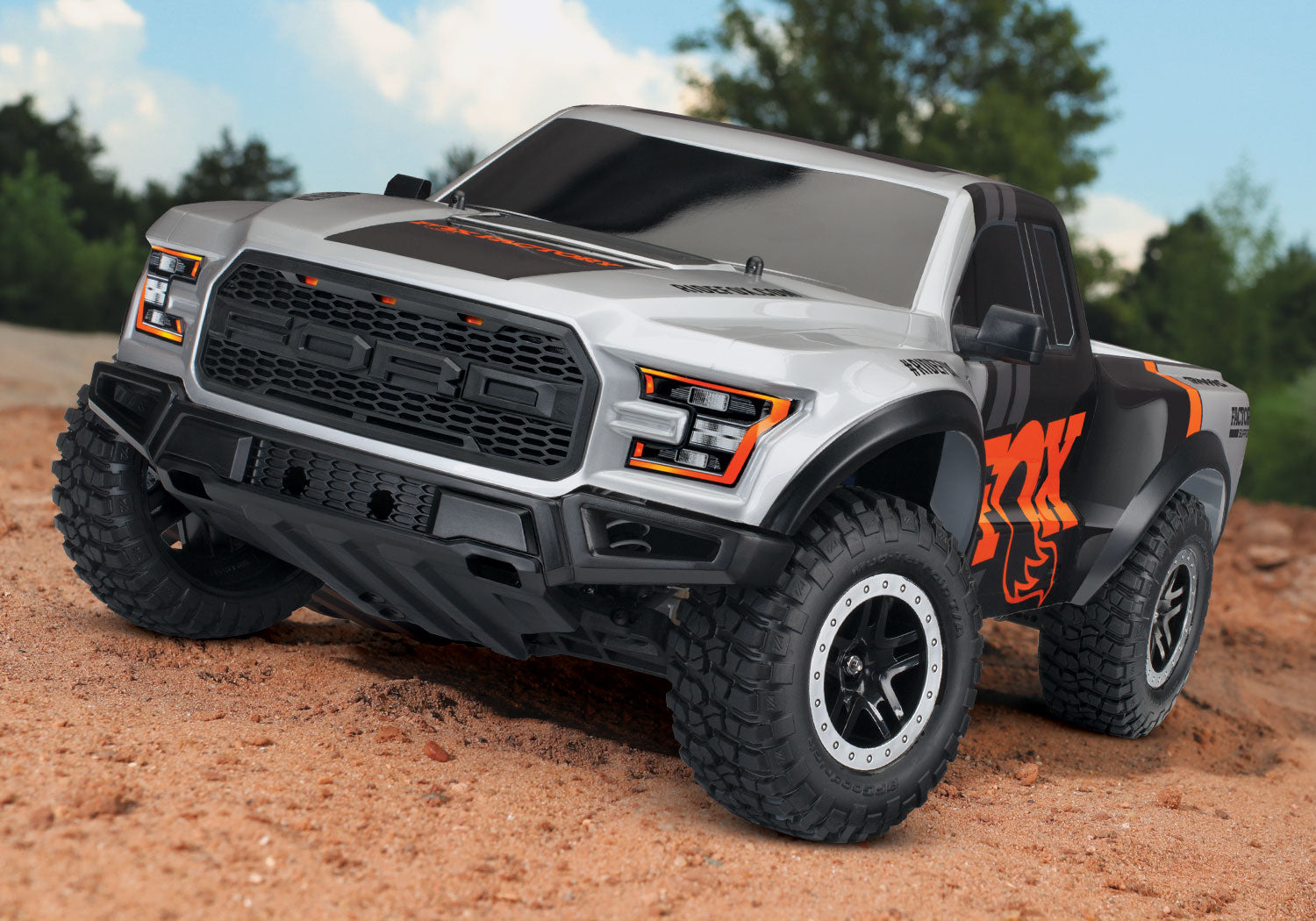 Traxxas Slash Ford F-150 Raptor 1/10 RTR 2WD Brushless Short Course Truck (Fox) w/BL-2s ESC & TQ 2.4GHz Radio