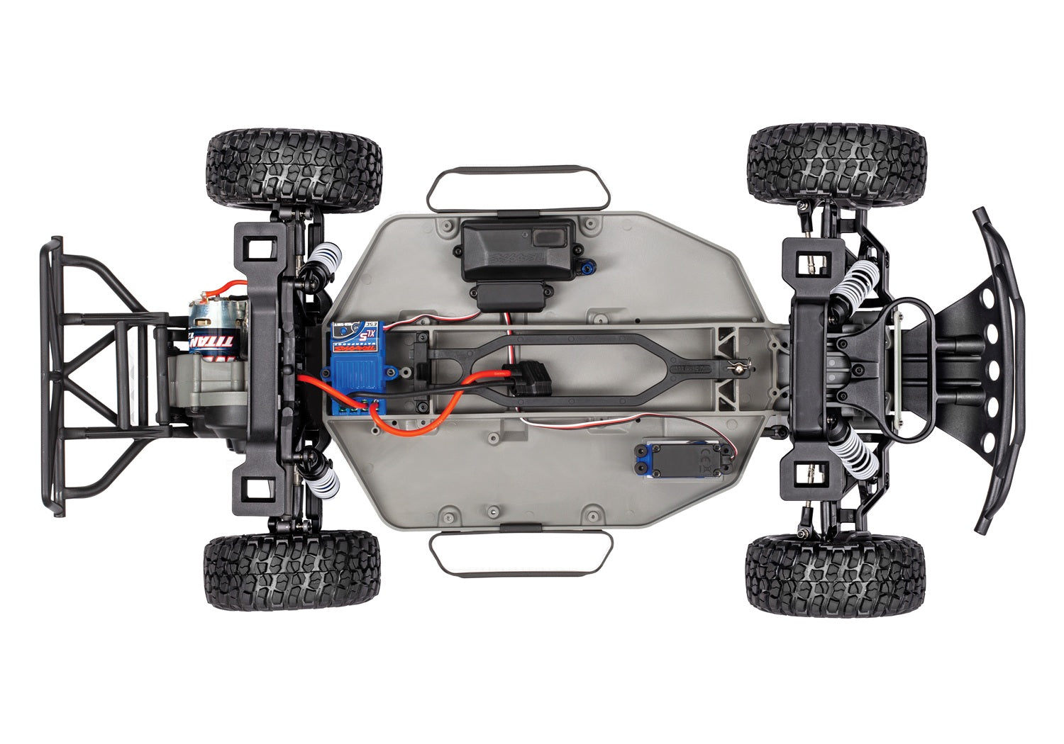 Traxxas Slash 1/10 Electric 2WD Brushless Short Course Truck Kit XL-5 ESC & TQ 2.4GHz Radio