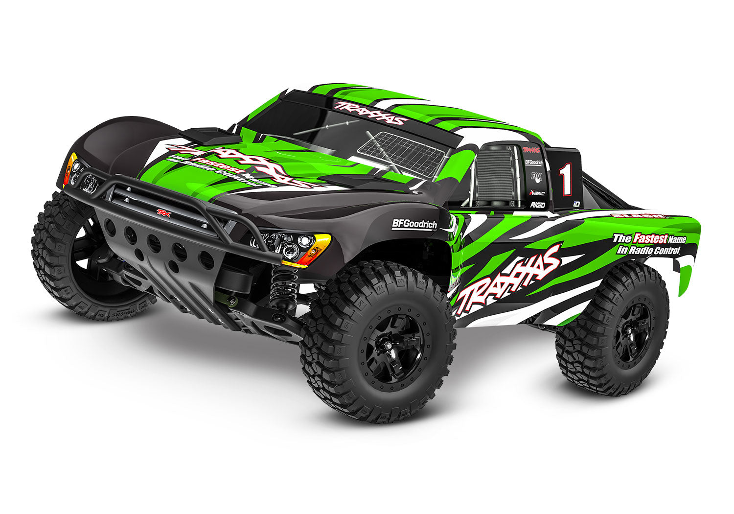 Traxxas Slash 1/10 RTR 2WD Short Course Truck (Green) w/XL-5 ESC, TQ 2.4GHz Radio, Battery & USB-C Charger