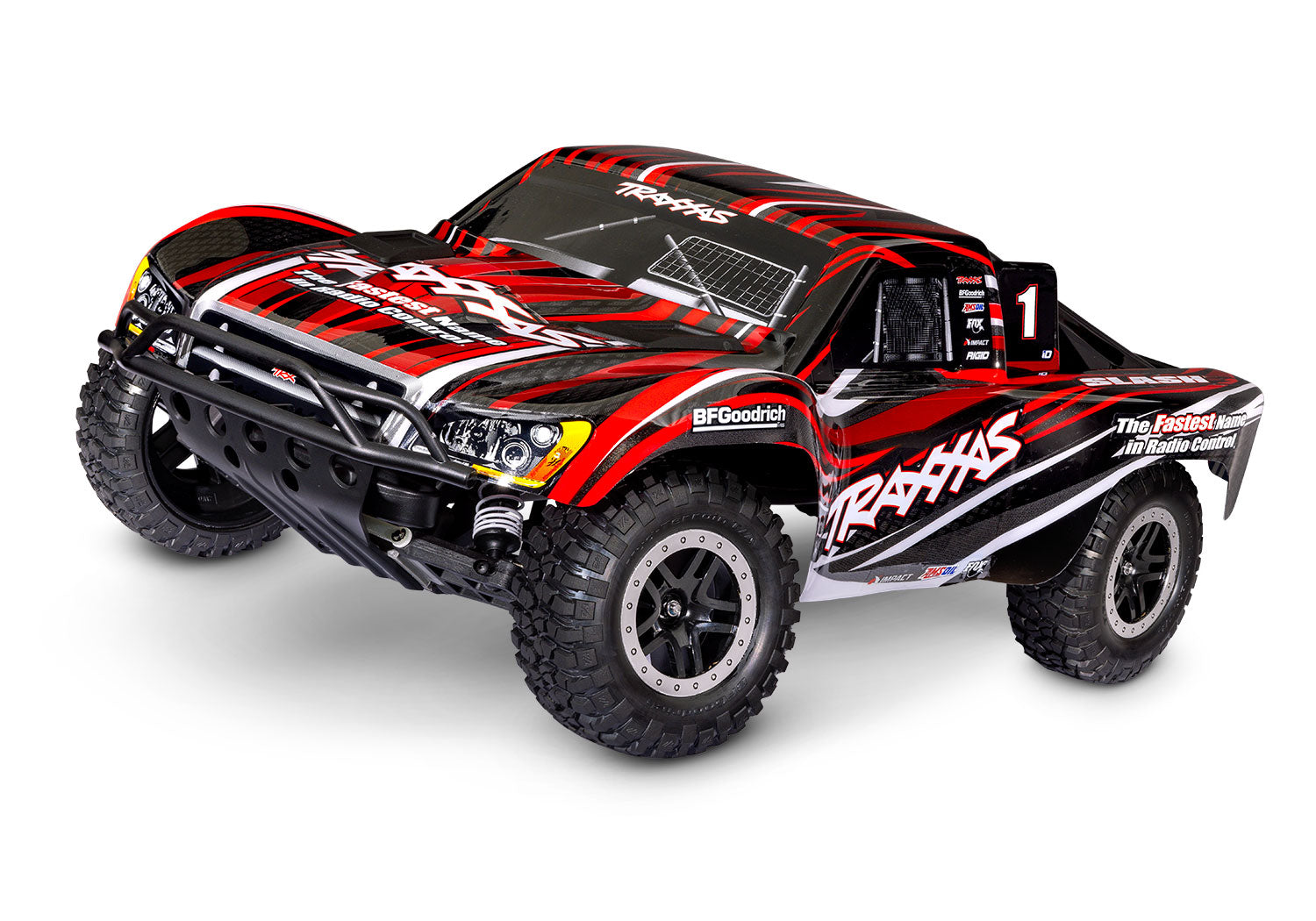 Traxxas Slash 1/10 RTR 2WD Short Course Truck (Red w/XL-5 ESC, TQ 2.4GHz Radio, Battery & USB-C Charger