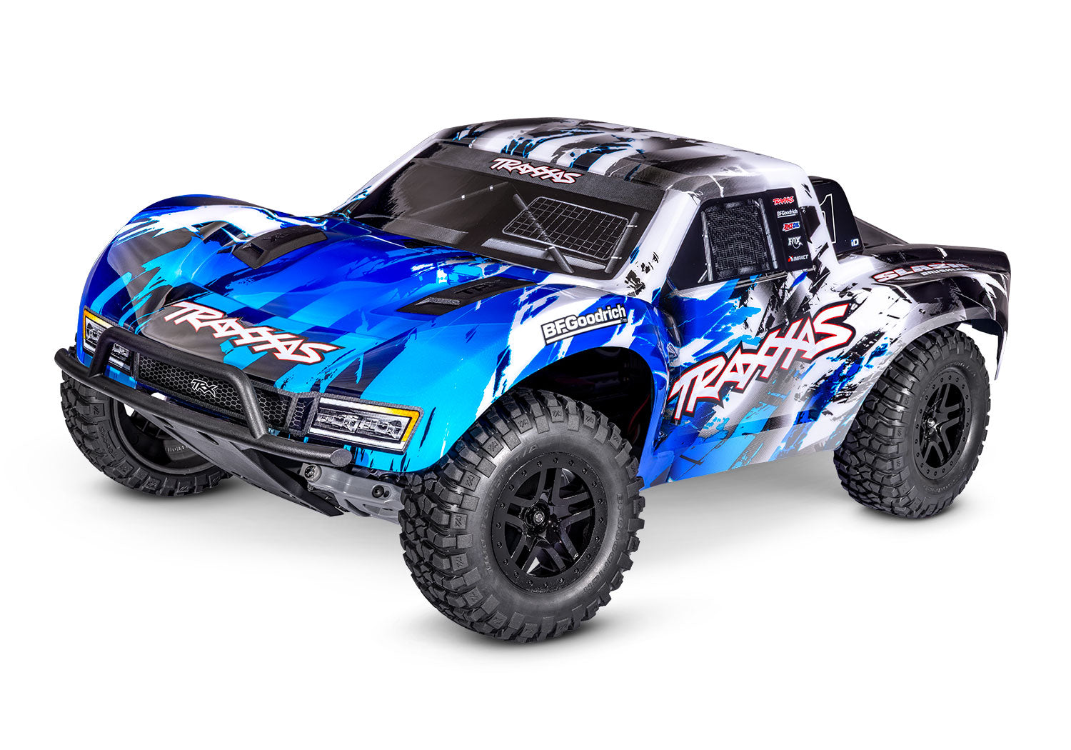 Traxxas Slash VX3 1/10 RTR 2WD Brushless Short Course Truck (Blue) w/VX3 ESC, TQi™ Sport 2.4GHz Radio & TSM®