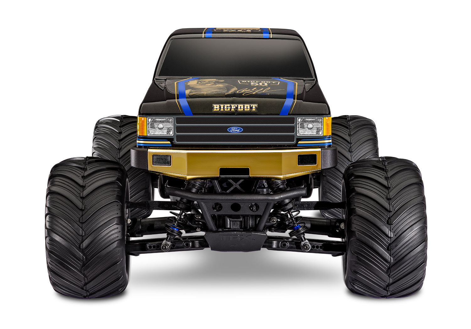Traxxas BIGFOOT 4X4 50th BL-2s™ 1/10 RTR 4WD Brushless Monster Truck (Black)