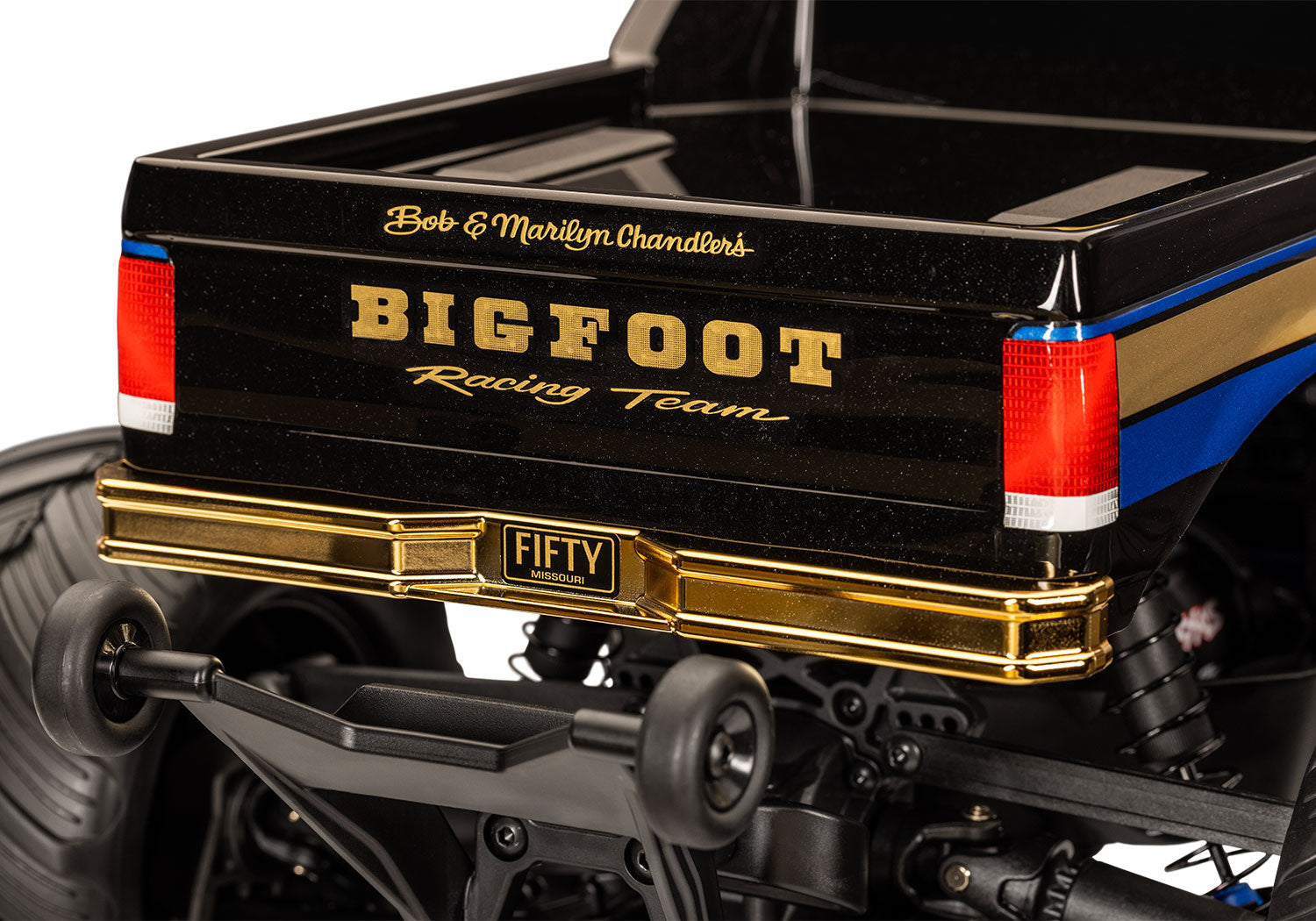 Traxxas BIGFOOT 4X4 50th BL-2s™ 1/10 RTR 4WD Brushless Monster Truck (Black)