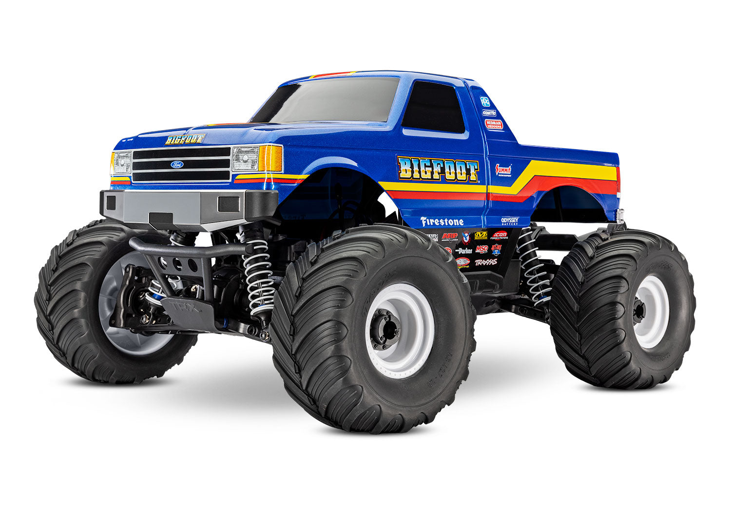 Traxxas Bigfoot® BL-2s™ 1/10 RTR 4WD Brushless Monster Truck (Blue) w/BL-2s ESC & TQ 2.4GHz Radio