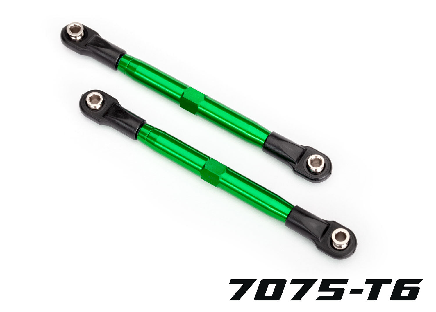 Traxxas 4X4 87mm Aluminum Toe Link (Green) (2)